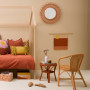 desert inspired bedroom, pink bedroom ideas, bedroom inspiration, bedroom decor, interior design 
